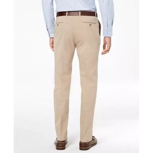 Tommy‎ Hilfiger 32Wx30 Mens Modern Fit Stretch Trousers Dress Pants Beige E03229